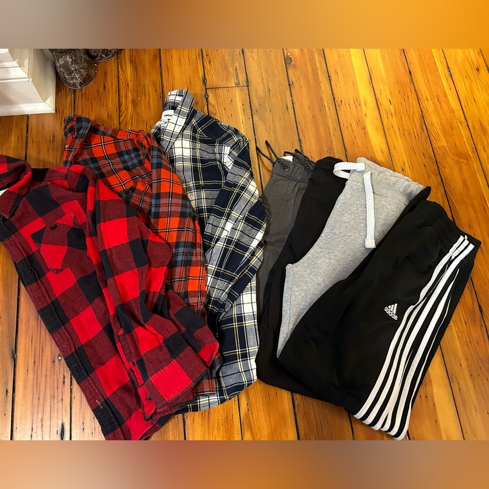 Boys Large Pants and Shirts Lot
